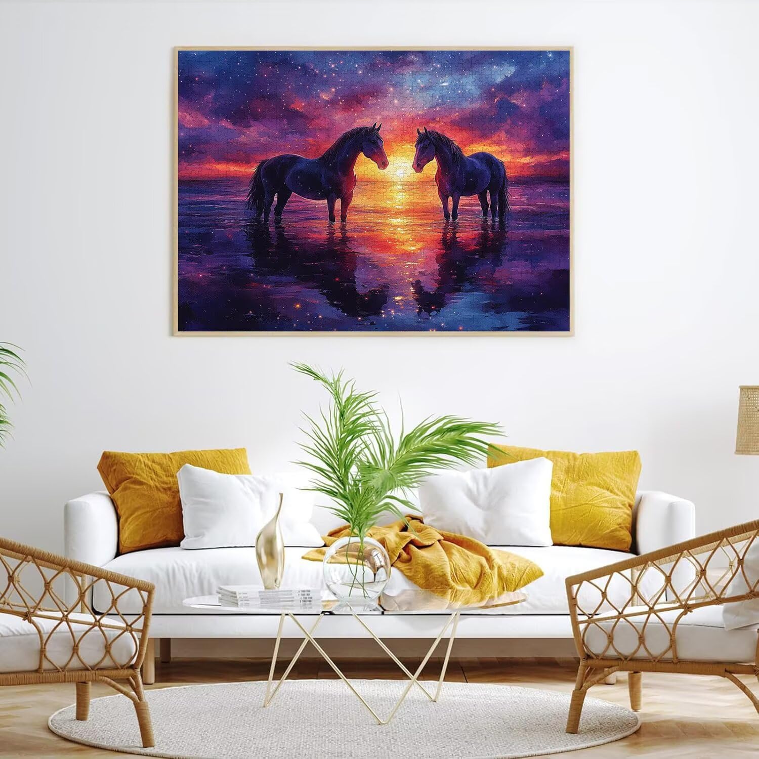 Puzzle dla dorosłych 2000, zwierzę gwiaździste niebo, 99 x 70 cm, n-486