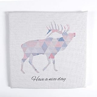 TOOM24K Cojín de estilo europeo de tela de algodón, cojín grueso para silla de comedor antideslizante, cojín para oficina, cojín para lumbalgia y ciática, alivia el dolor del coxis