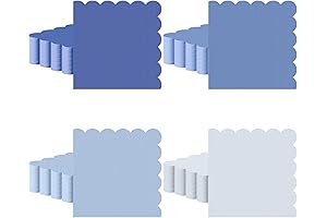 120 Count Dusty Blue Cocktail Beverage Napkins