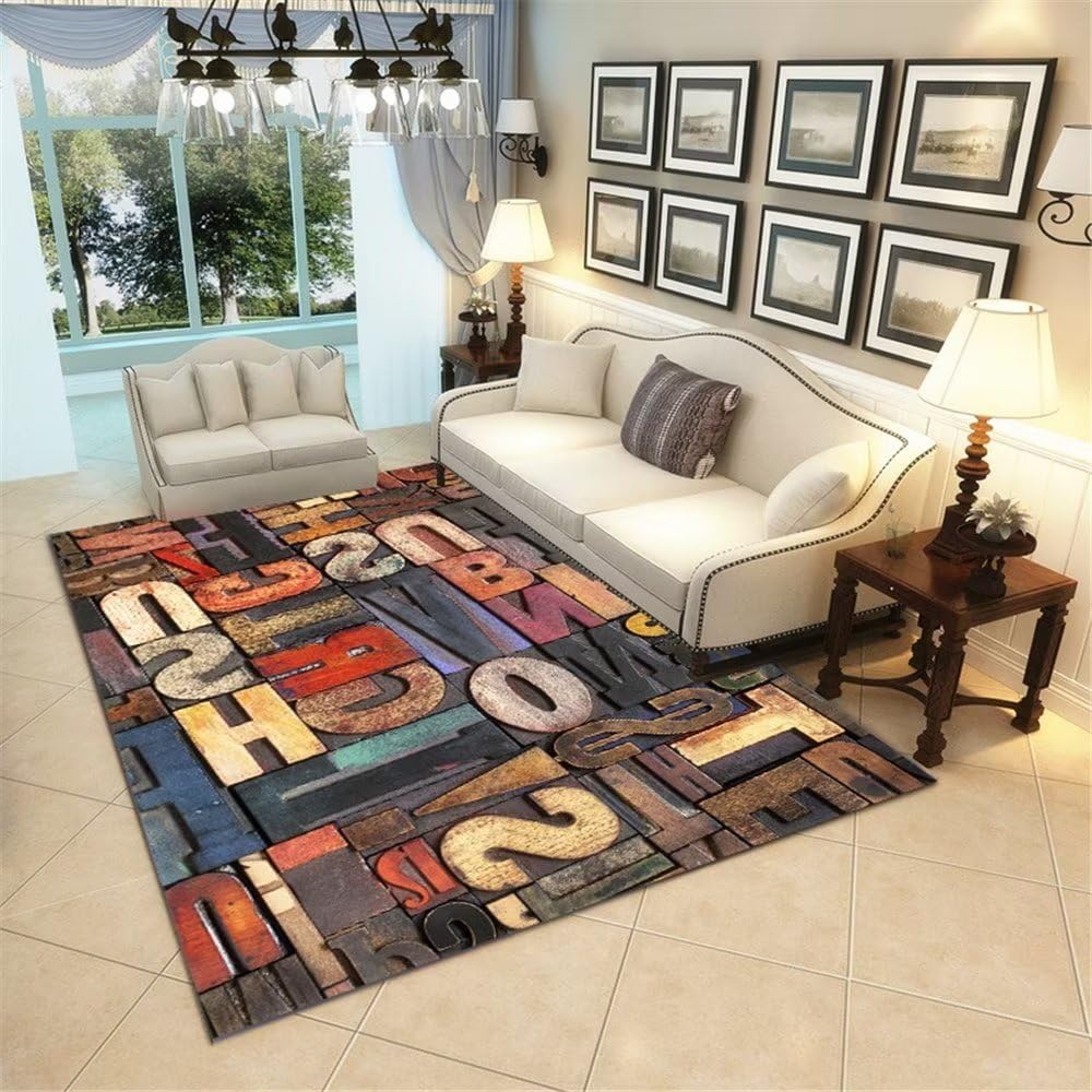 Tapis de lit marron 120x180 durable pour une décoration raffinée