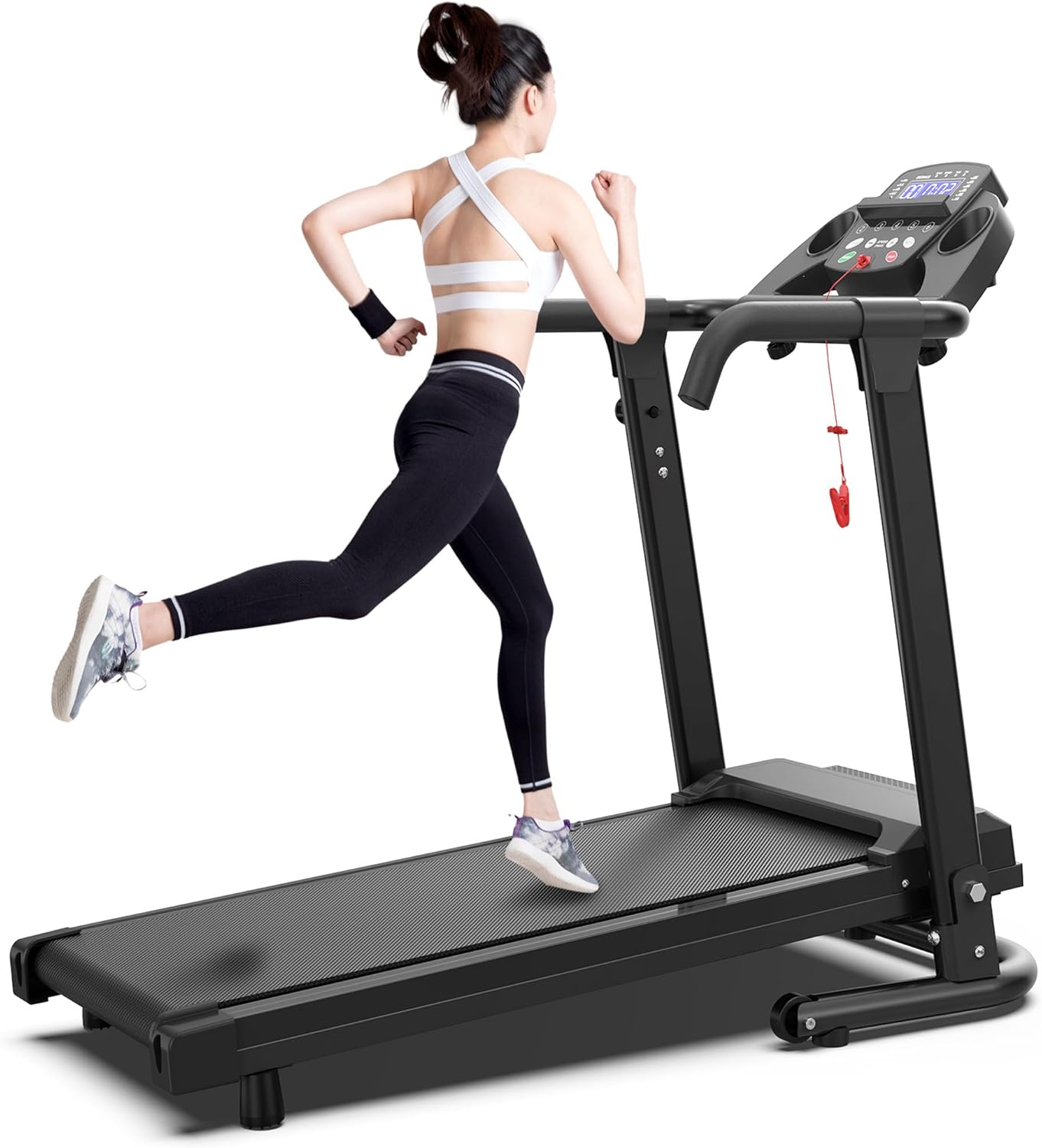 Caminadora Eléctrica Plegable HRVEOCEI con Inclinación, 265 lb