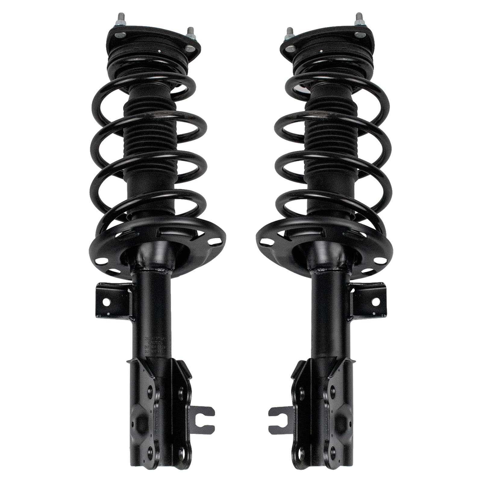 TRQ Front Driver and Passenger Side Strut and Spring Assembly Set