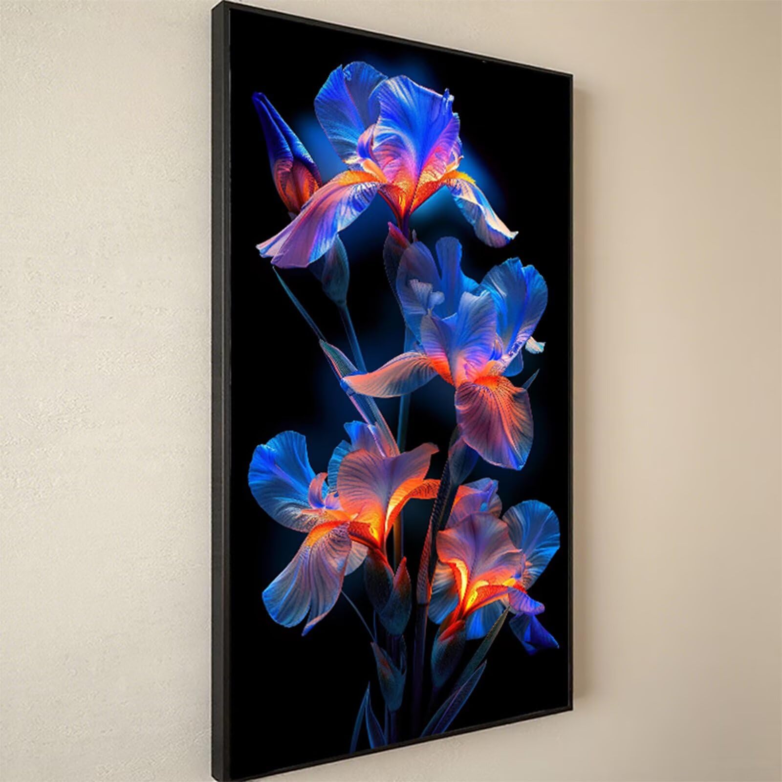 Diamentowa sztuka orchidea, zestaw do malowania diamentami dla dorosłych, 5D Dimond Art Flower Gem Arts and Crafts Paintings, DIY, kryształ górski, haft krzyżykowy, malowanie po numerach, dekoracja