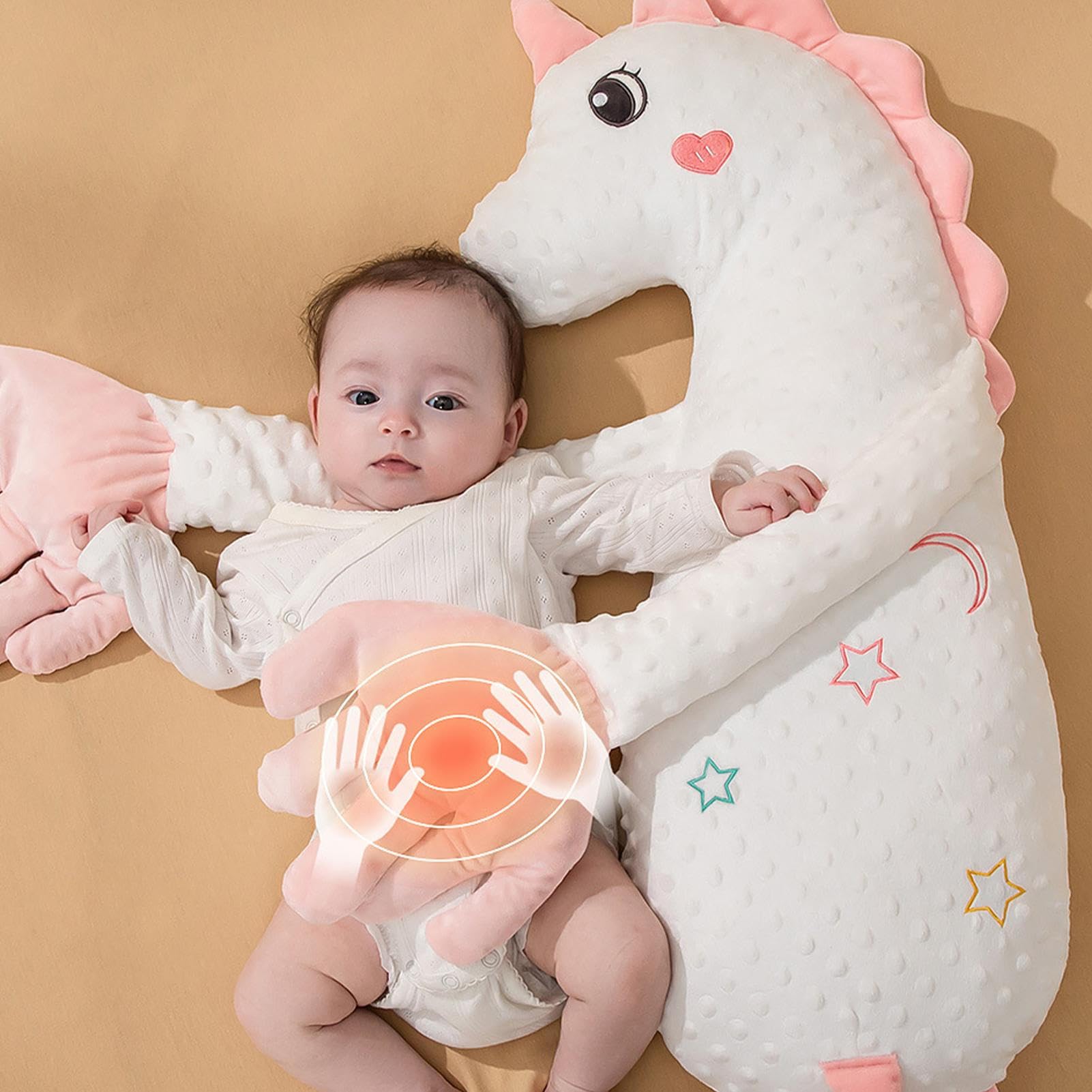 Dorme Del Bambino Sachulta, Amico Dormire Per Il Bambino - Palm Patting Electric Ripe Animal Sleep Sooths - Bambola Calmante, Telecomando, Velocità Regolabile Per Smart Automatico Calmante Ca