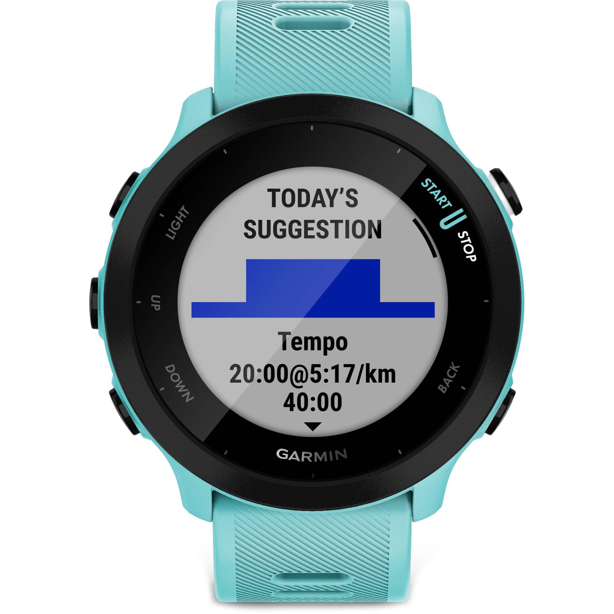Garmin　ForeAthlete 55 Aqua Garmin Forerunner 55 GPS Watch - Aqua for sale online | eBay