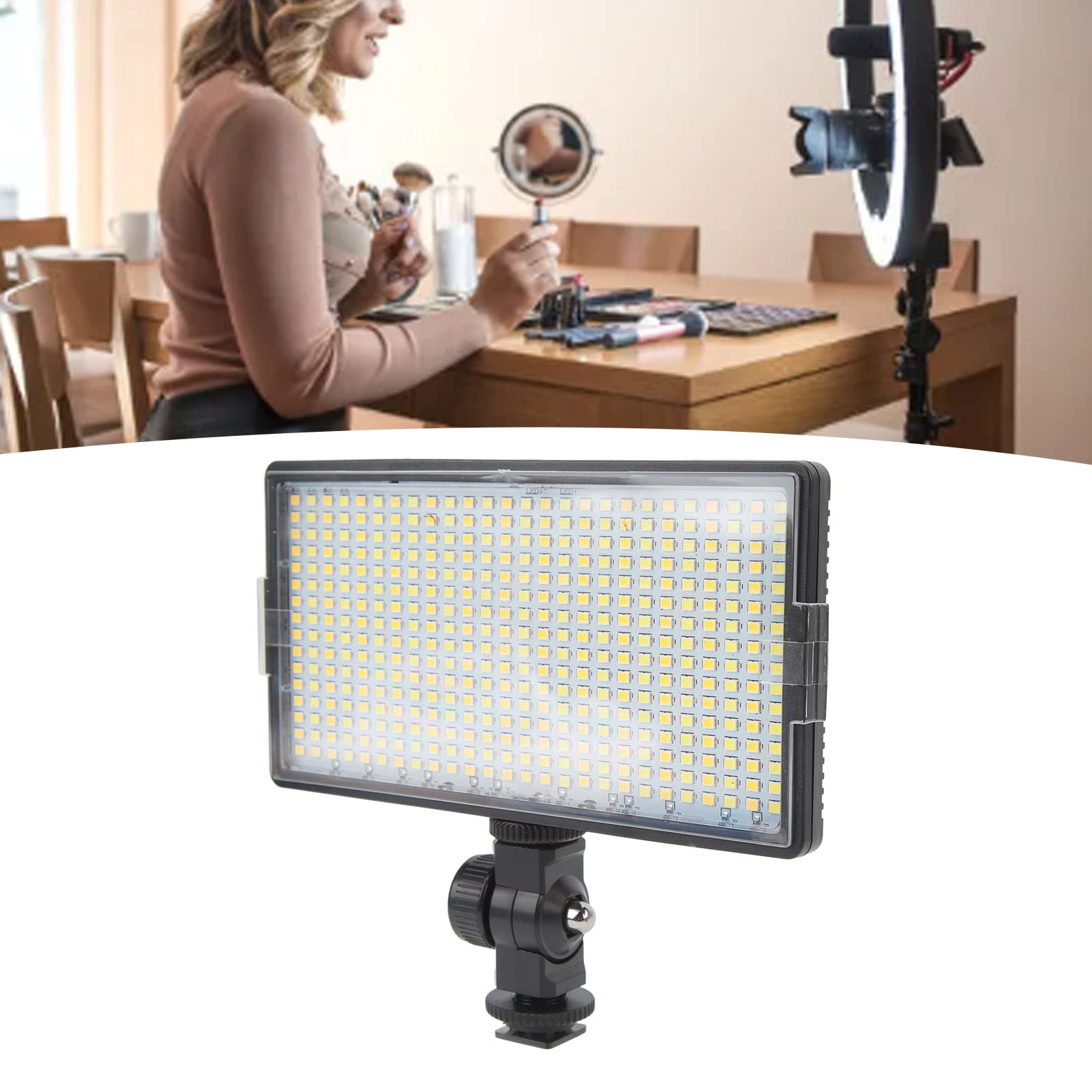 Wypełnij światło, 32W 416szt Płaski Panel LED Wypełnij światło Lampa Oświetlenie Fotograficzne Panel Camera Studio Wypełnij światło Do Transmisji Na żywo Zdjęcie Wideo