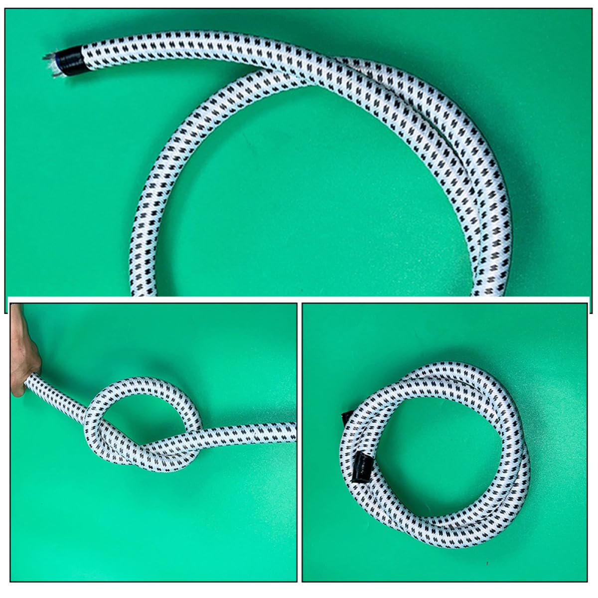 SUPVOX Flessibile per Asse da Stiro, Resistente e Allungato, Struttura Semplice in Pvc e Nailon Protezione Contro Scottature per Stiratrici