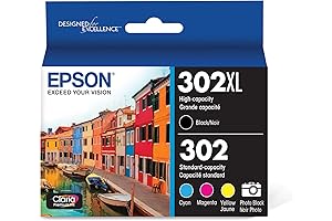 Epson T302 Claria Premium Ink Cartridge Combo Pack (Black & Color)
