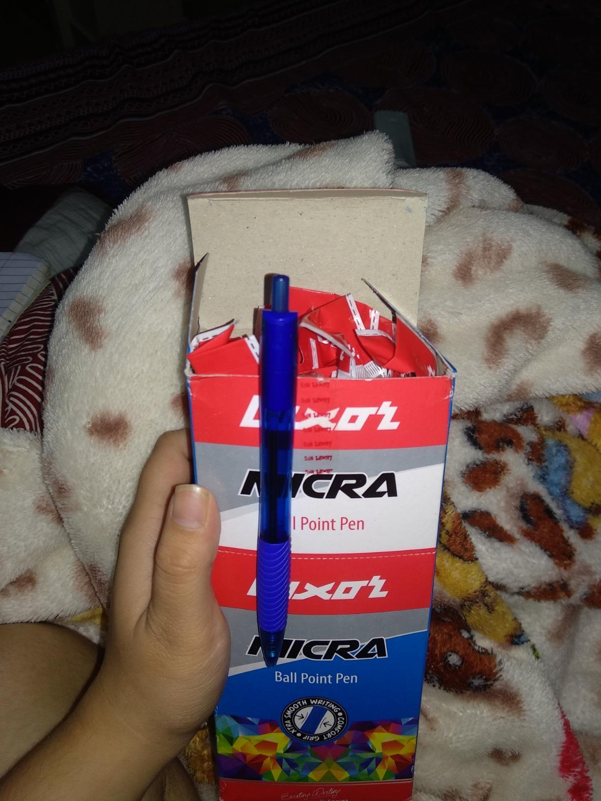 Luxor Micra Ball Pen 0.7mm (Pack of 20, Black) Amazon.in Office