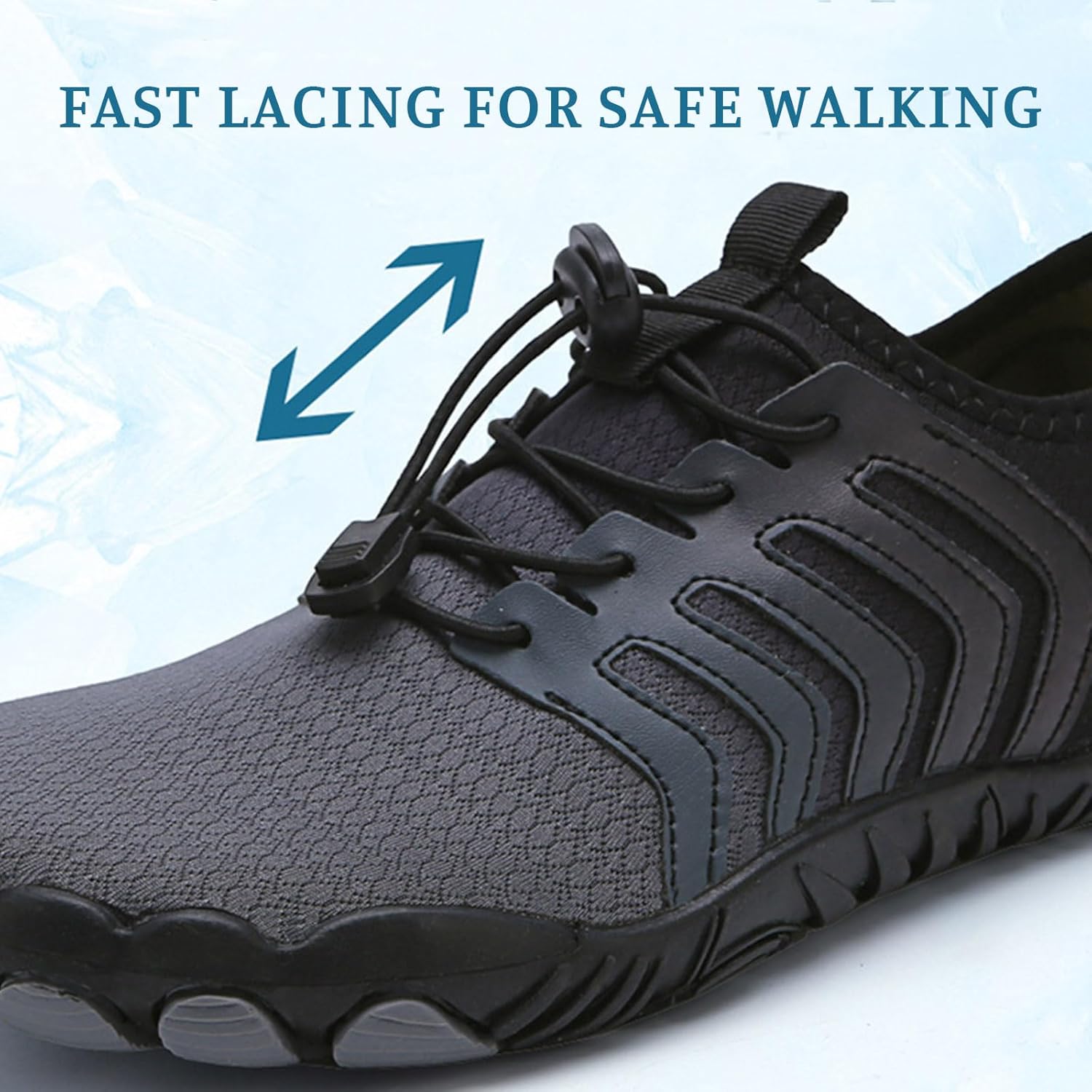 Grounded Footwear for Healthy Movement | Wide Width Barefoot Shoes for Men & Women | Breathable for Trekking, Beach Walks & Everyday Grounding Shoes - Image 4
