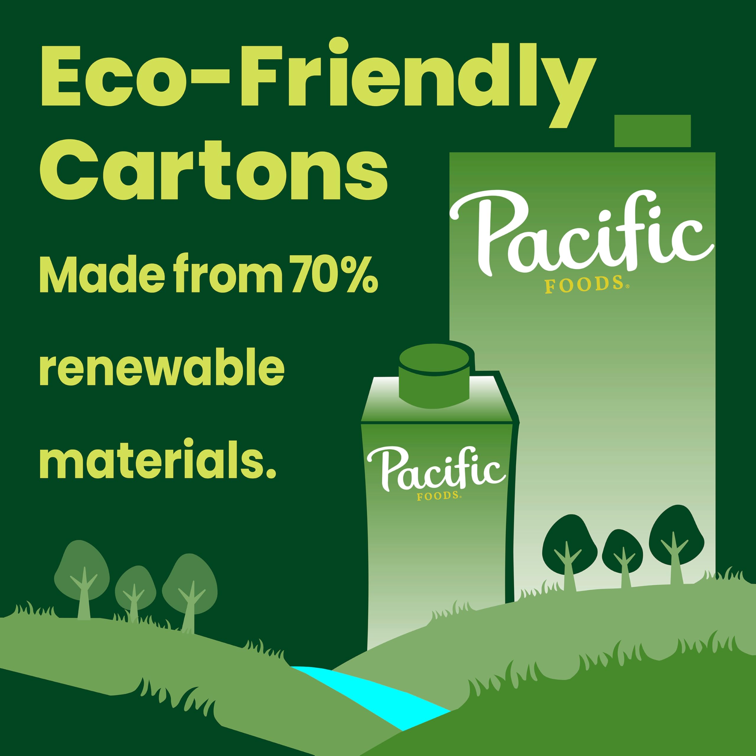 Pacific Foods Organic Chicken Broth, 48 oz Carton (Pack of 8)