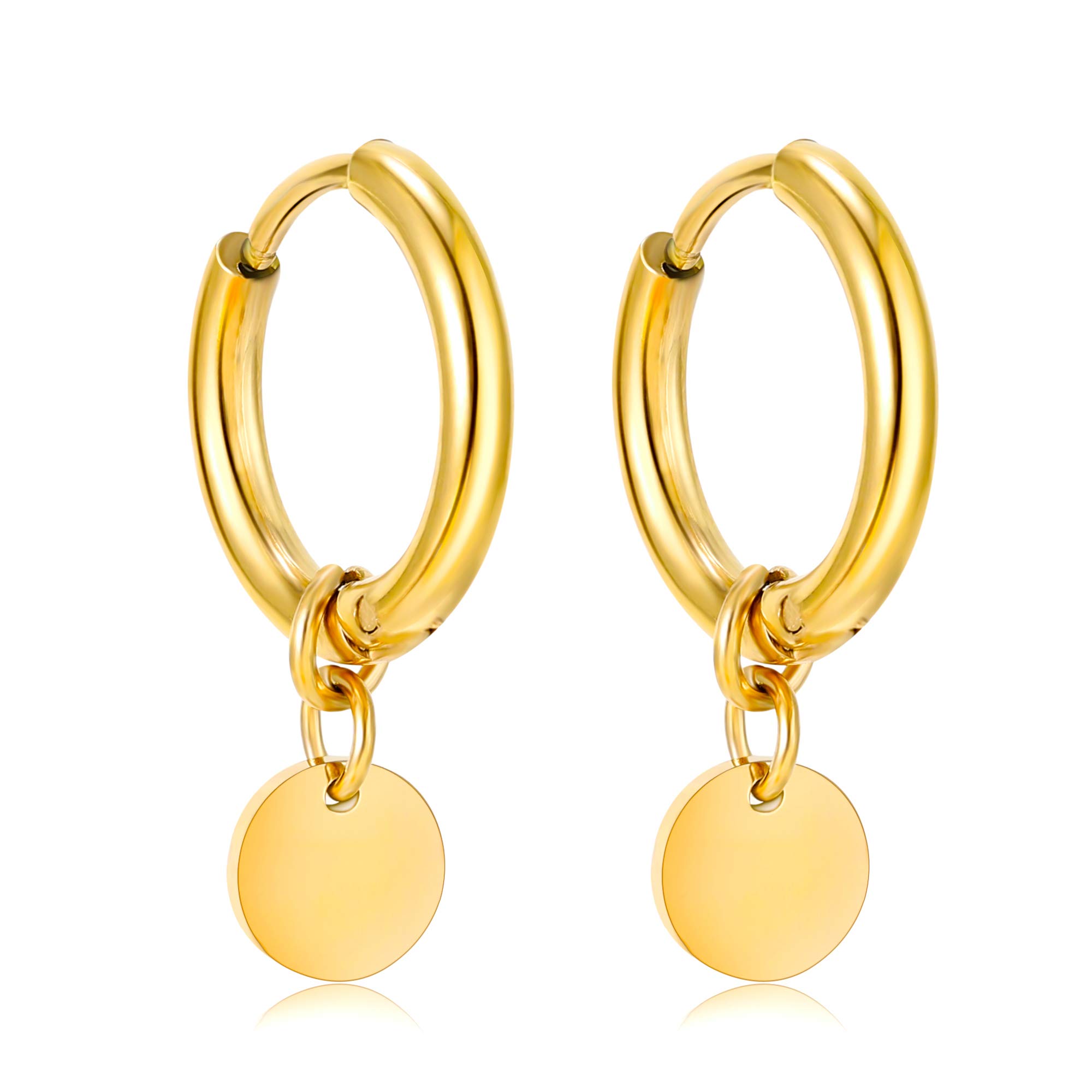 Kim Johanson Collana da donna in acciaio inox *Coins* in argento