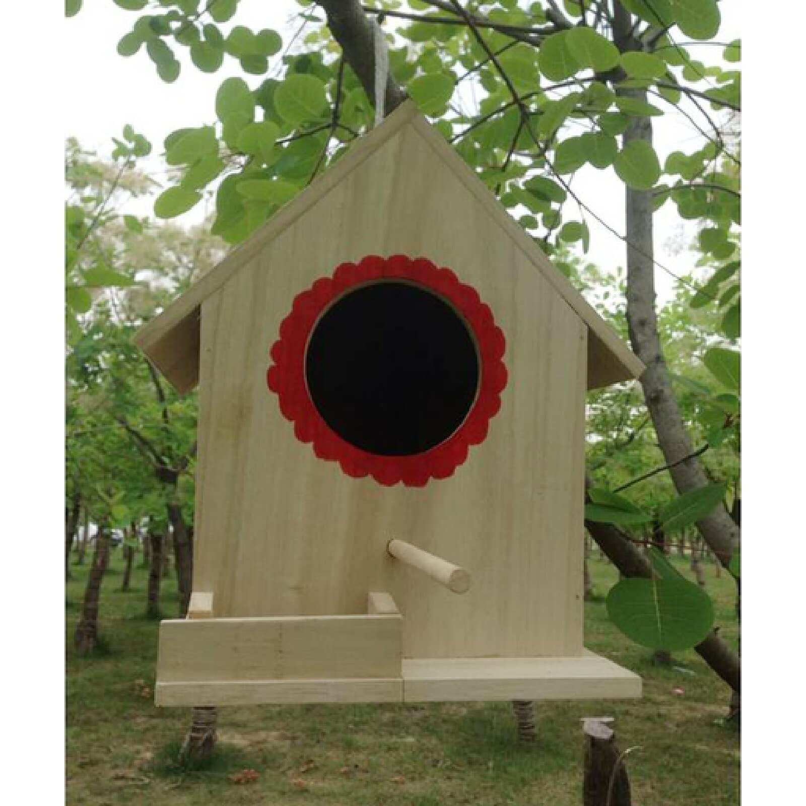 Nido de pájaros, Nido de cría for pájaros pequeños, casa Colgante Bolsillo, Regalo for jardín en climas fríos