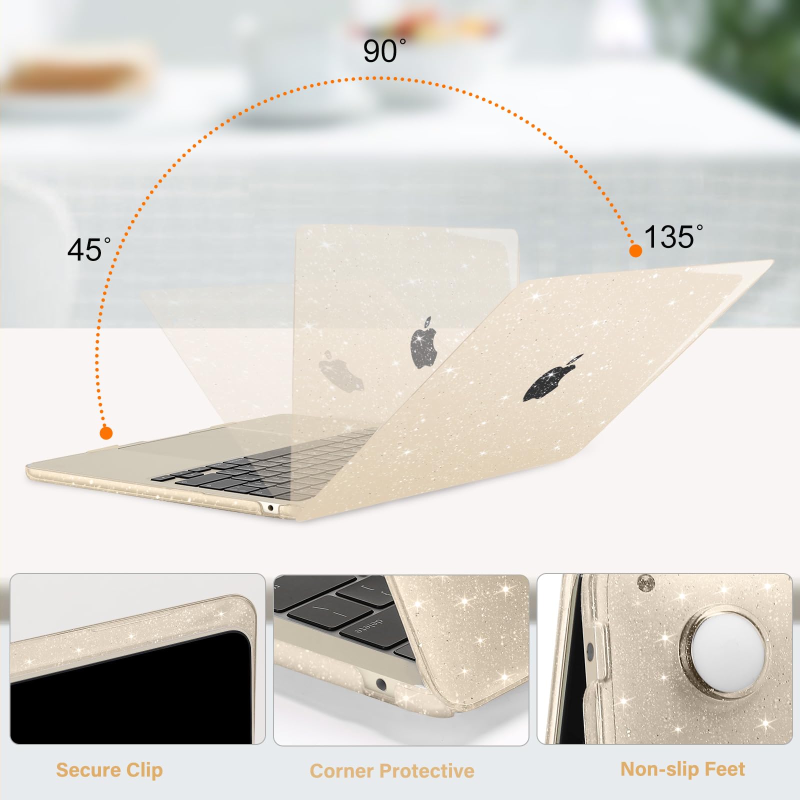 Amazon.co.jp: MOSISO 対応機種 MacBook Air ケース 13インチ M2 M3 M4 