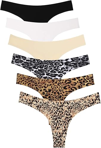 Bragas Wealurre de microfibra cintura baja tanga invisible para mujer