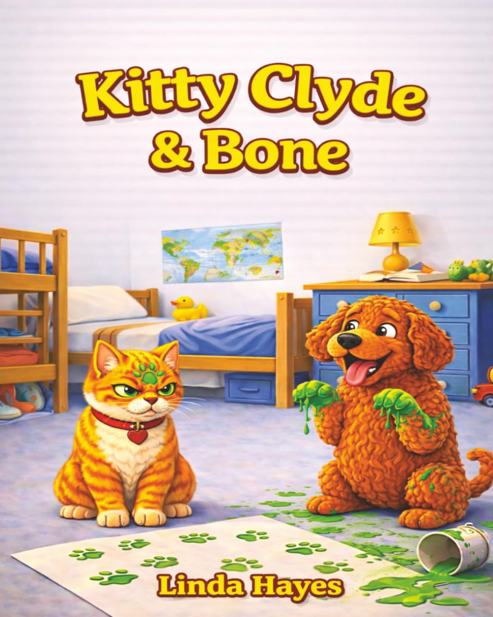 Kitty Clyde & Bone: A Silly Pet Adventure About Messy Mistakes, Friendship and Sharing