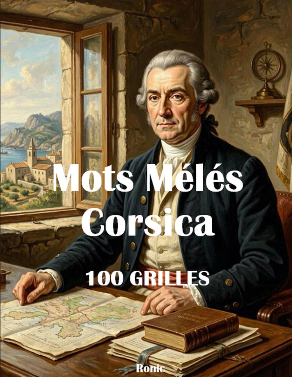 Mots Mêlés Corse - Personnages Célèbres: 100 Grilles Thématiques - 2 par Page - Avec Solutions