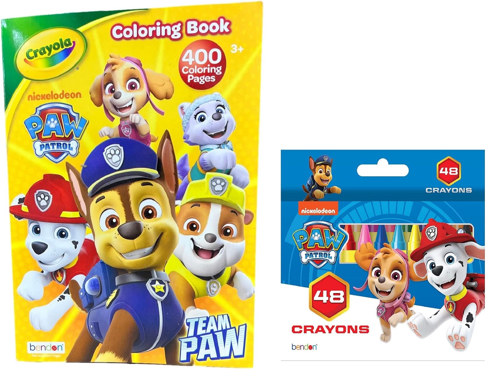 Paw Patrol Gigantic Coloring Book with Crayons 400p to