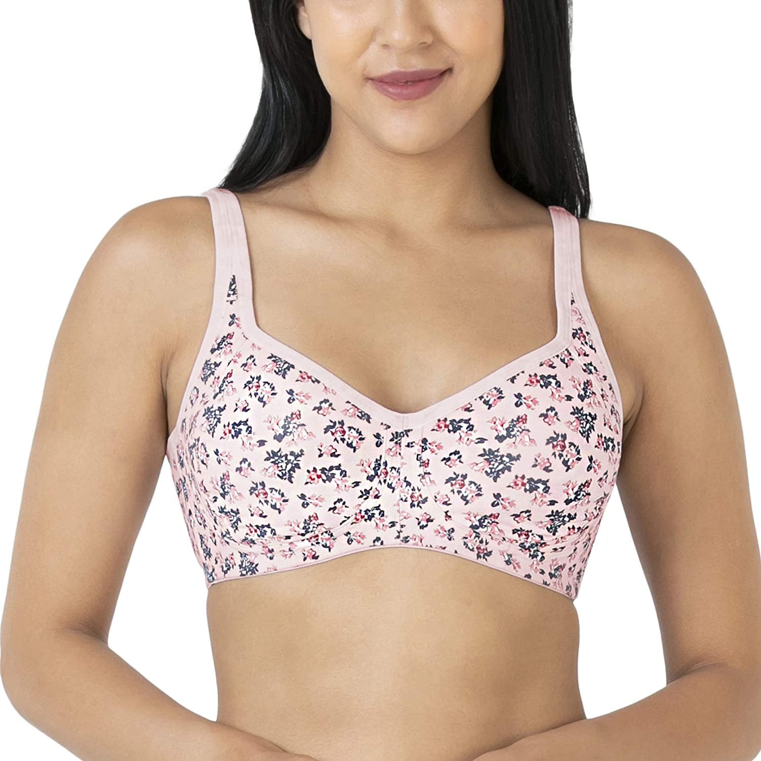 AmanteSide Support Shaper Wirefree Cotton Everyday Bra