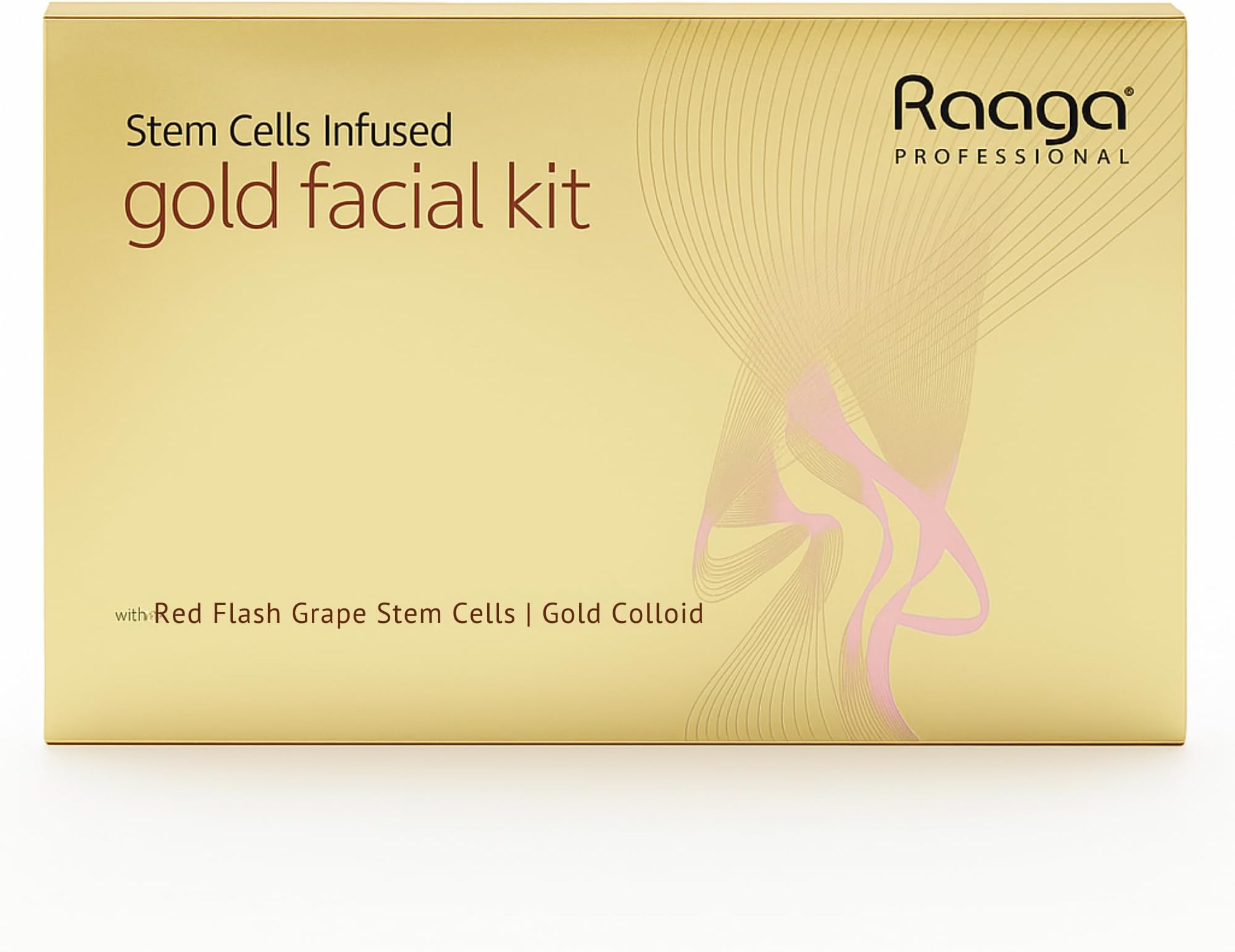 Stem Cells Infused Facial Kit, Gold, 61 g
