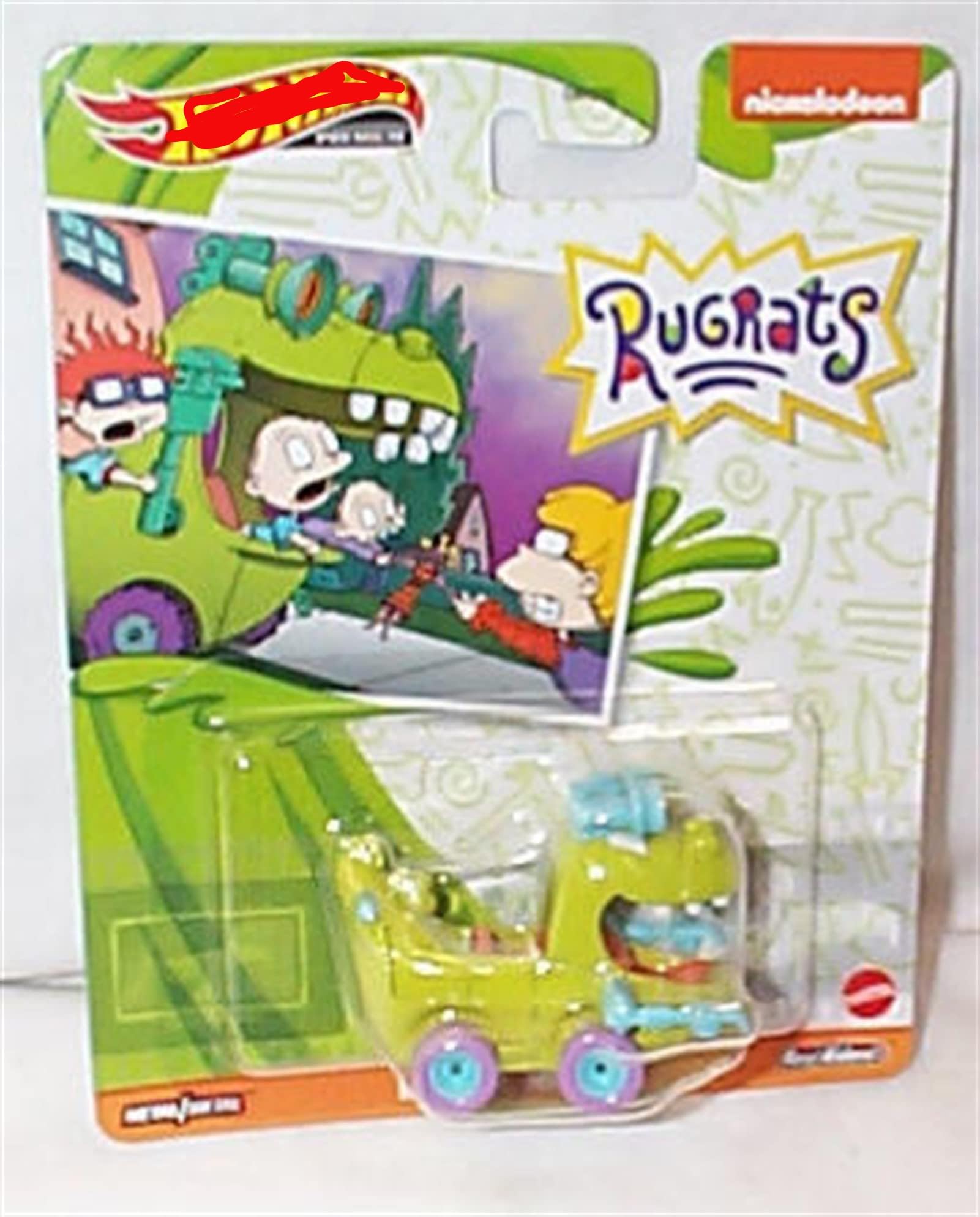 Corgi H0T WHEELS Real Riders Rugrats Reptar wagon Vehicle 1:64 scale diecast model