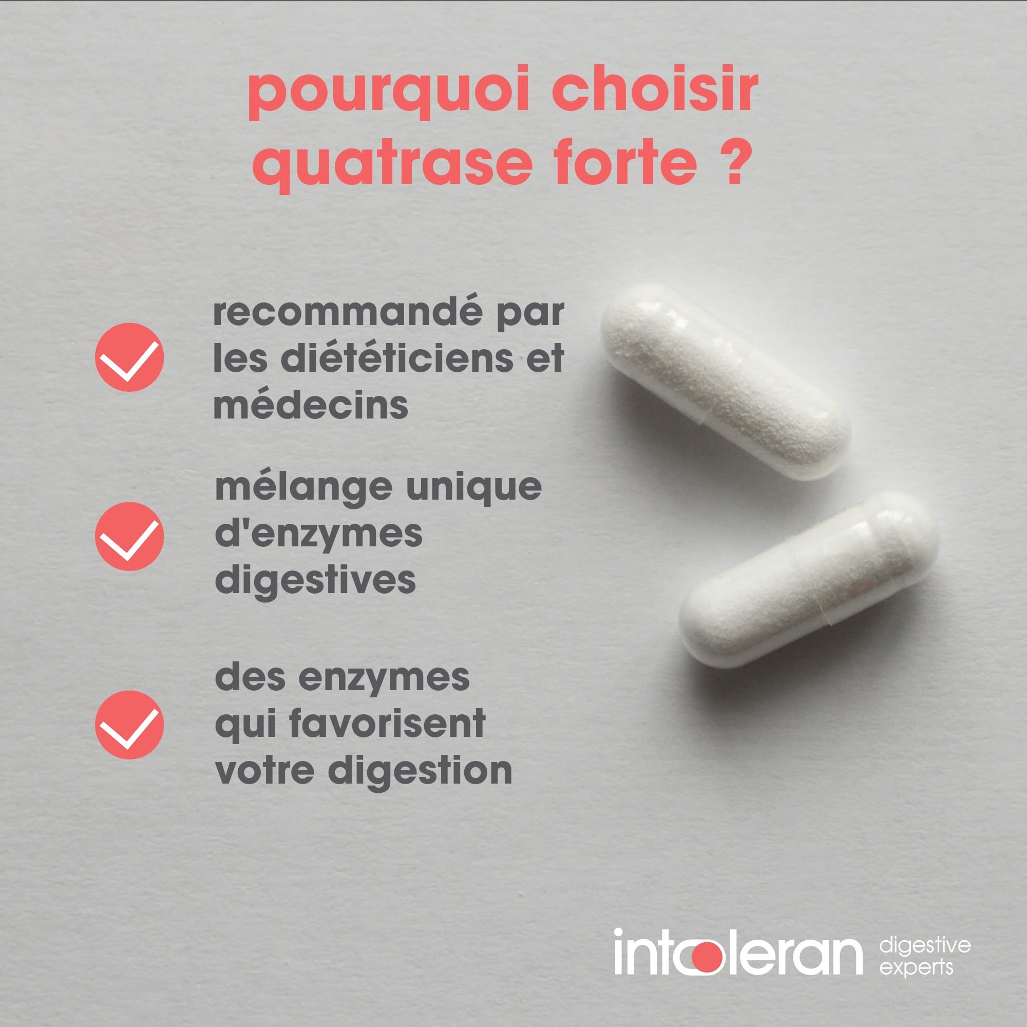Intoleran Lactase Échantillon de Gouttes d'Enzymes Digestives - 2ml | Enzyme de lactase liquide pour la digestion du lactose en cas d'intolérance au lactose | Supprime le lactose de produits laitiers