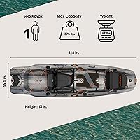 Vista 2 de Pelican Catch Mode 110 Kayak