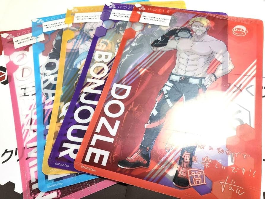 ドズル社　エンタメくじ　クリアポスター賞アクリルポスター クリアポスター賞 全種類 ドズル社 エンタメくじ ローソン