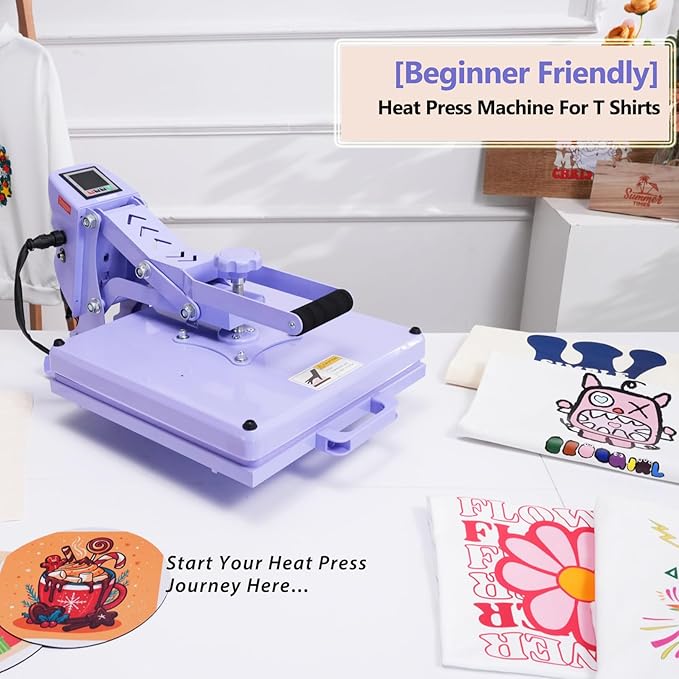 Prensa Térmica 15x15 Slide Out, Máquina de Sublimación Profesional miniatura 9