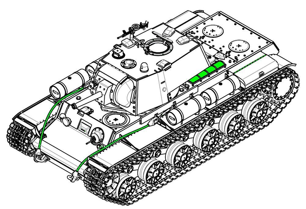 Trumpeter TRU09597 Plastic Model kit, multicolor