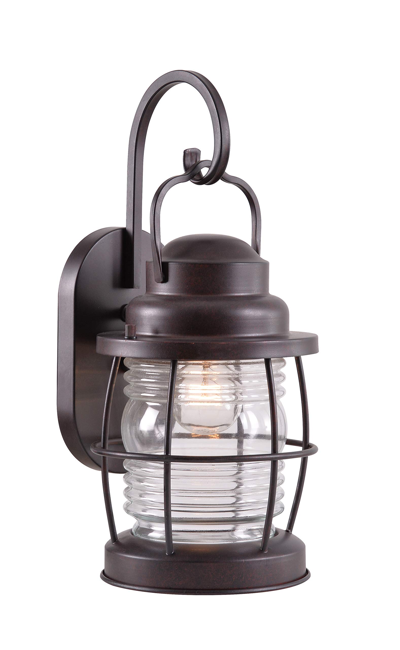Kenroy Home90952GC  Beacon Medium Wall Lantern, Blackened