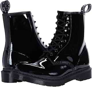 Dr.Martens ★ 1460 W Black Patent Lamper ★ 22~25CM 1460 Women's Patent Leather Lace Up Boots in Black | Dr. Martens