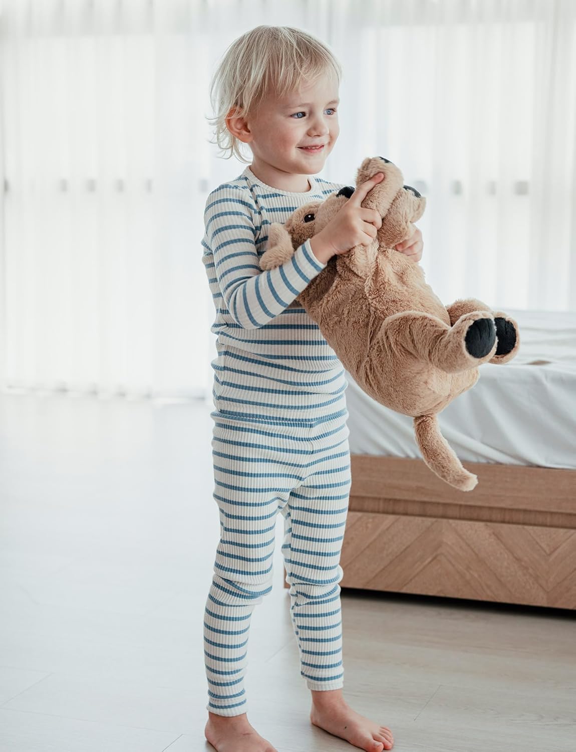 AVAUMA Baby Boys Girls Pajama Set 6M-7T Kids Cute Toddler Snug fit Pjs Cotton Sleepwear - Image 2