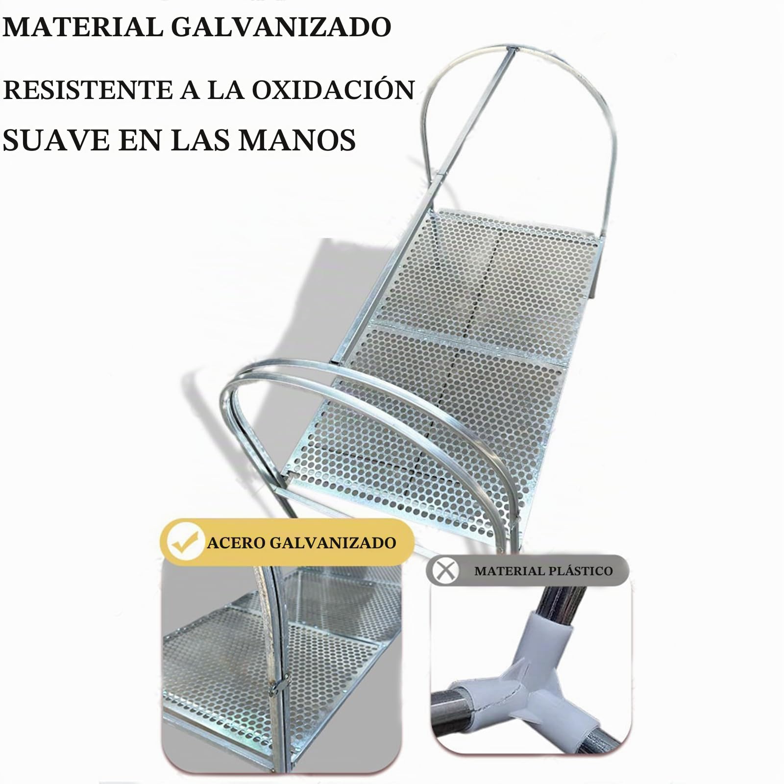 Gallinero Para Exteriores, Túnel Metálico Para Pollos, Corral Para 5-10 Pollos, Estructura Resistente De Acero Galvanizado, Plata, 100cm
