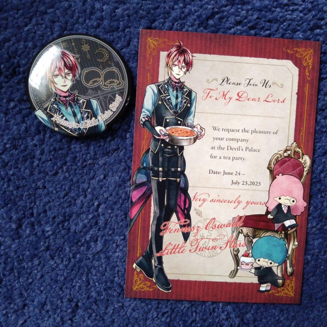 フェネス・オズワルド 缶バッジ