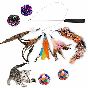 猫 運動不足 遊び キャット 釣り 猫遊びセット Amazon | 猫おもちゃ 猫じゃらしOziral 吸盤式+釣り竿じゃらし