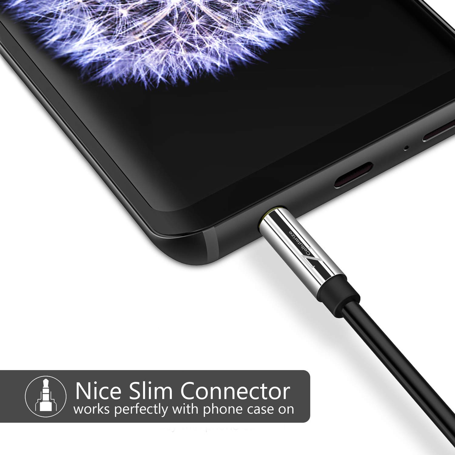 Cellularize Aux Cable for Car [4ft/2 Pack, Black - Copper Shell, Hi-Fi Sound] 3.5mm Auxiliary Audio Cord Compatible with Home Stereos, Speakers, iPhone iPod iPad, Headphones, Sony, Beats