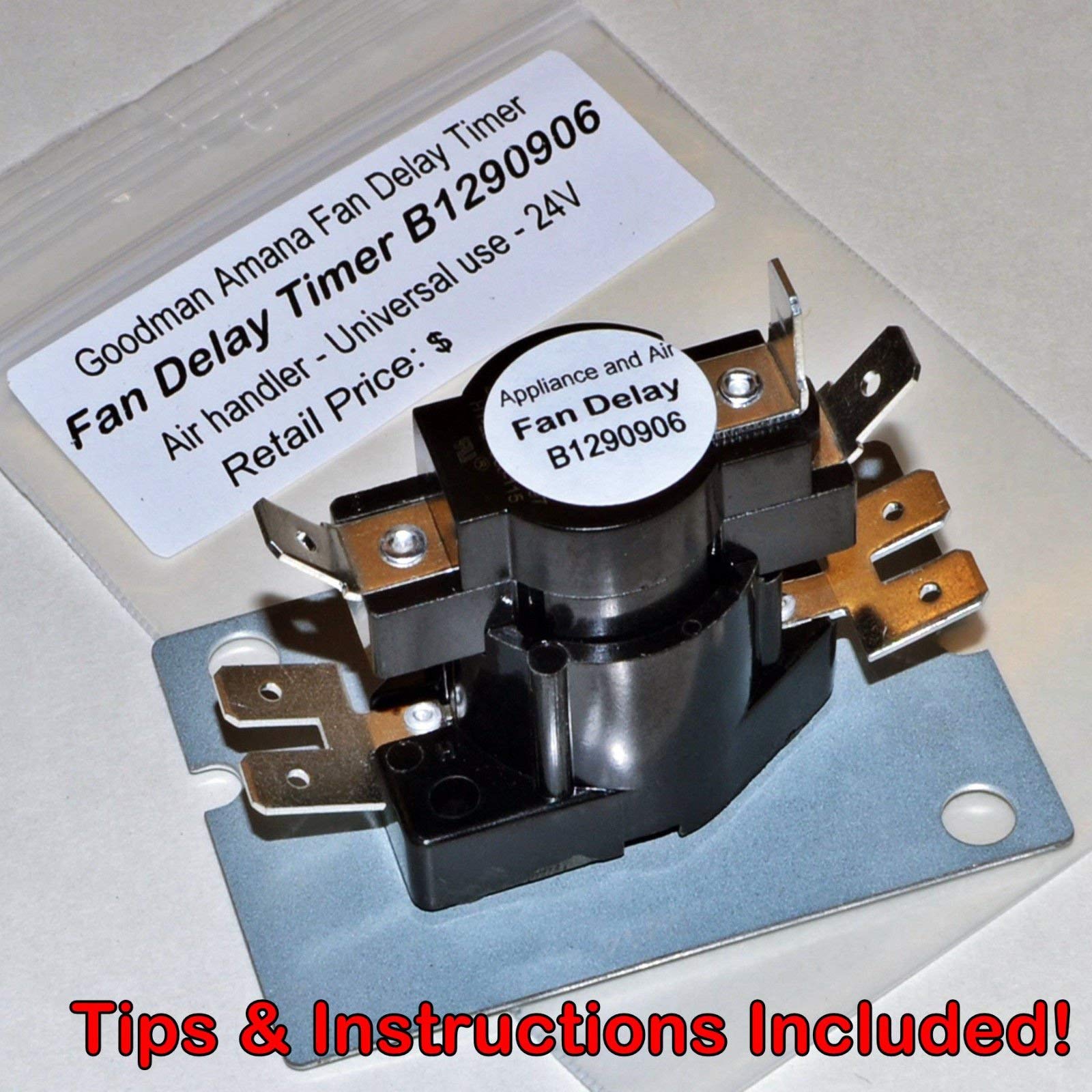 Goodman Janitrol Amana Furnace Fan Blower Relay Timer Sequencer