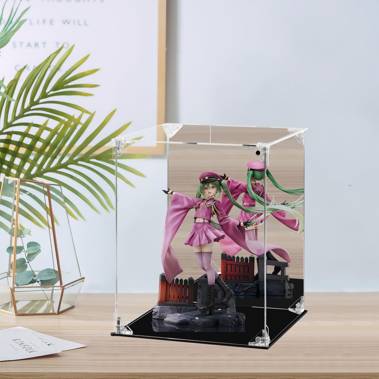 Amazon.co.jp: 11.8 x 7.9 x 7.9インチのディスプレイケース、収集品の