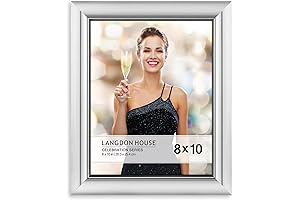 Langdon House 8x10 Silver Picture Frame: An Ideal Canvas for Your Cherished Memories