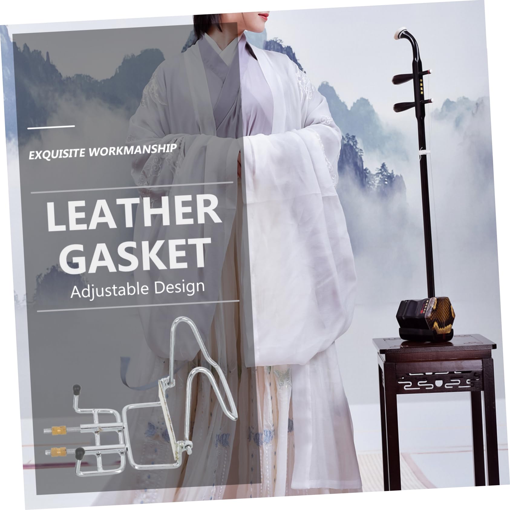 HEMOTON Waist Holder Stand Support Stand Leather Spacer Easy to Use and Stable