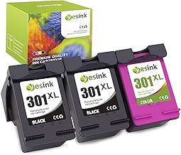 301 XL Sostituzione Rigenerata per Cartucce HP 301 Nero e Colore xl HP 301 XL per HP DeskJet 1000 1050 2050 2510 2540 3000 3050 3050A Envy 4500 4502 5530 (2 Nero, 1 Tricromia)