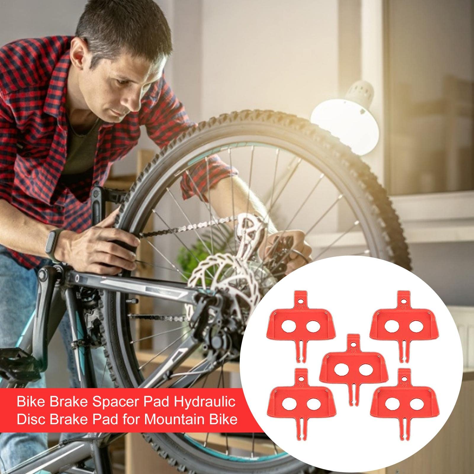 6x Bremsbelag-Spacer Für Hydraulische Scheibenbremsen – Praktisches Werkzeug Für Shimano & Andere MTB/Rennräder
