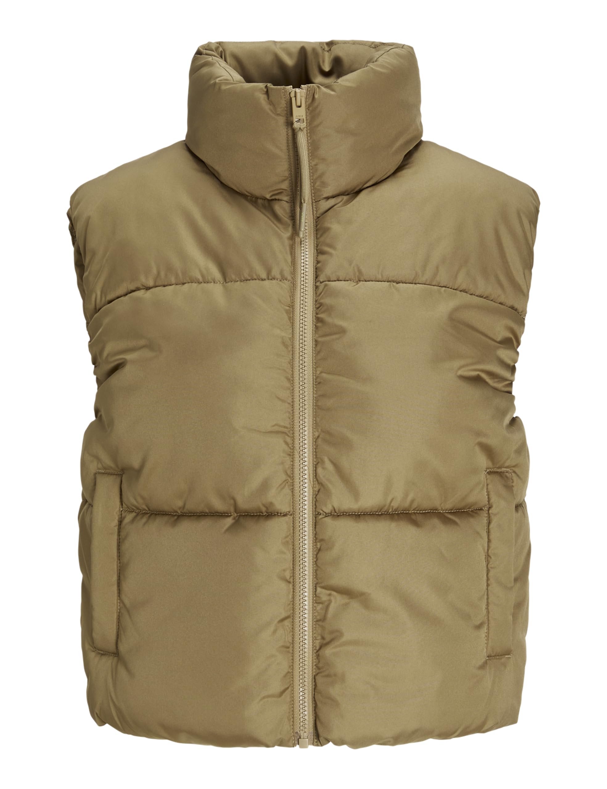 JJXX JACK&JONES Women's JXSOLVEJ Puffer Vest OTW Quilted Vest, Kelp, M, Kelp, M