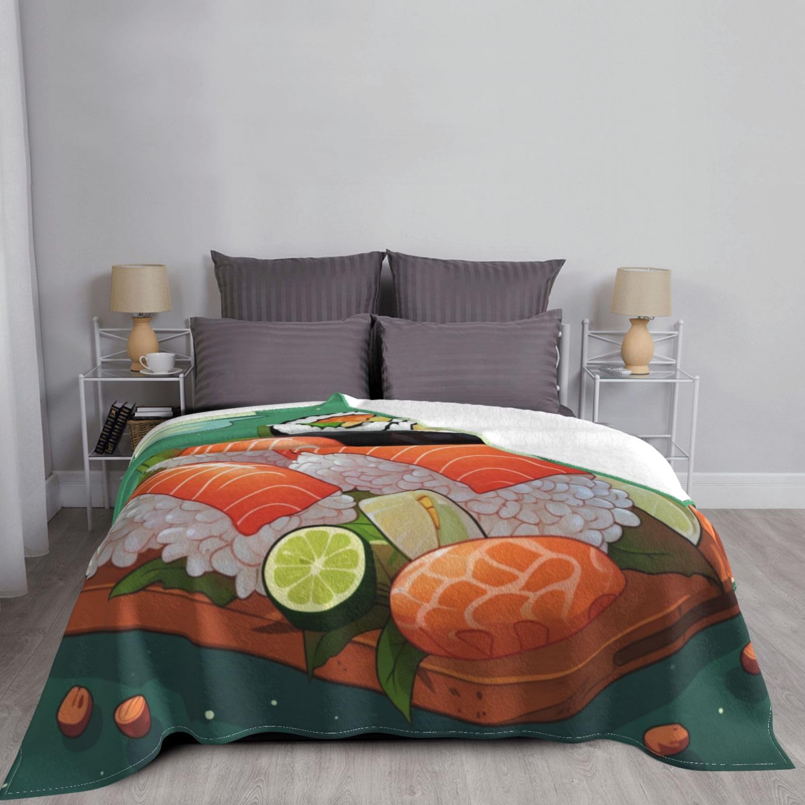 woerexker Coperta in flanella super morbida in pile con
