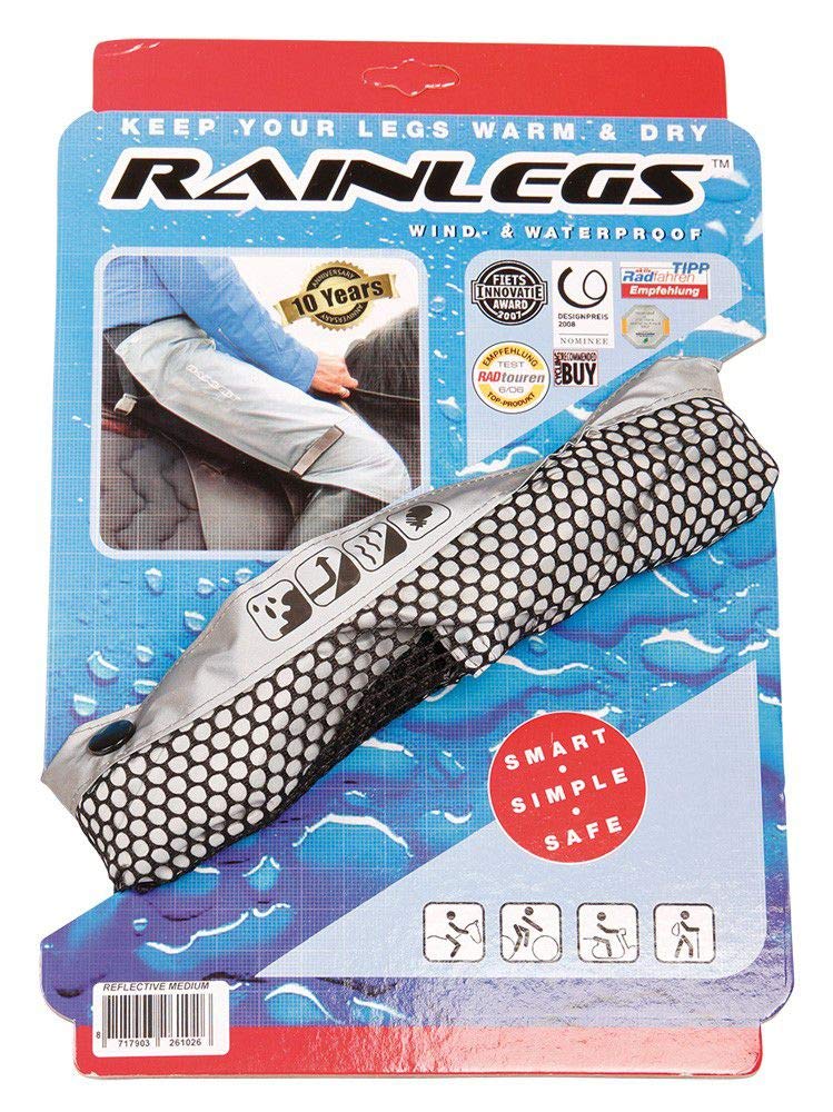 Rainlegs Raintrousers Reflective, grau, Extra Small, 701