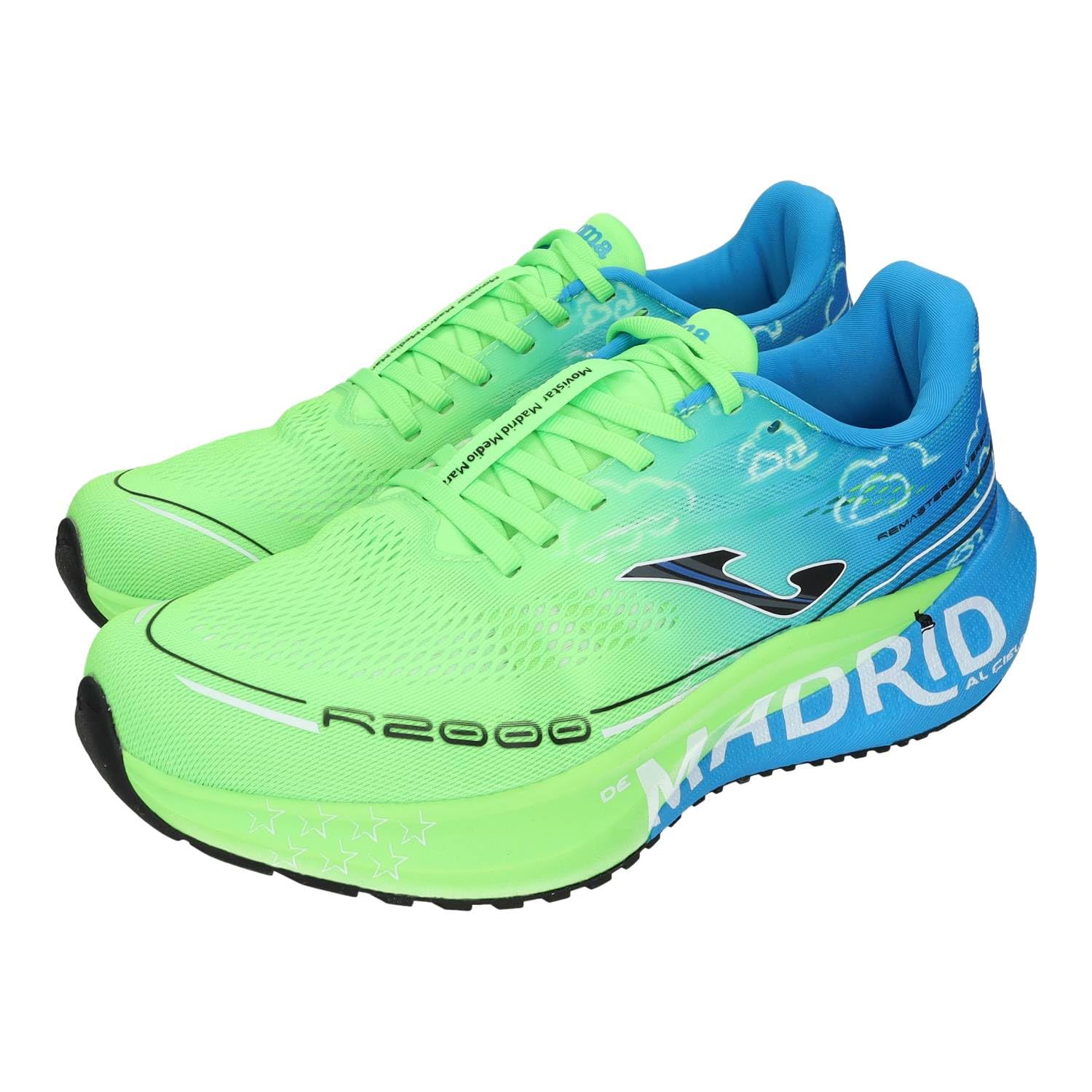 Joma RR200S2654 Running Joma l para entreno y competición, Mesh VTS Transpirable, SPORTECH termosellado, Drop 10 mm, Durability Hombre Zapatillas