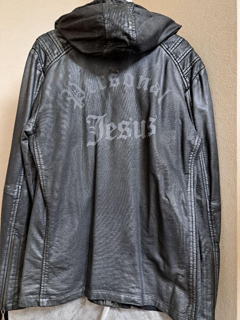 Amazon.co.jp: 氷室京介 personaljesus フーディ サイズ4 物 M195 