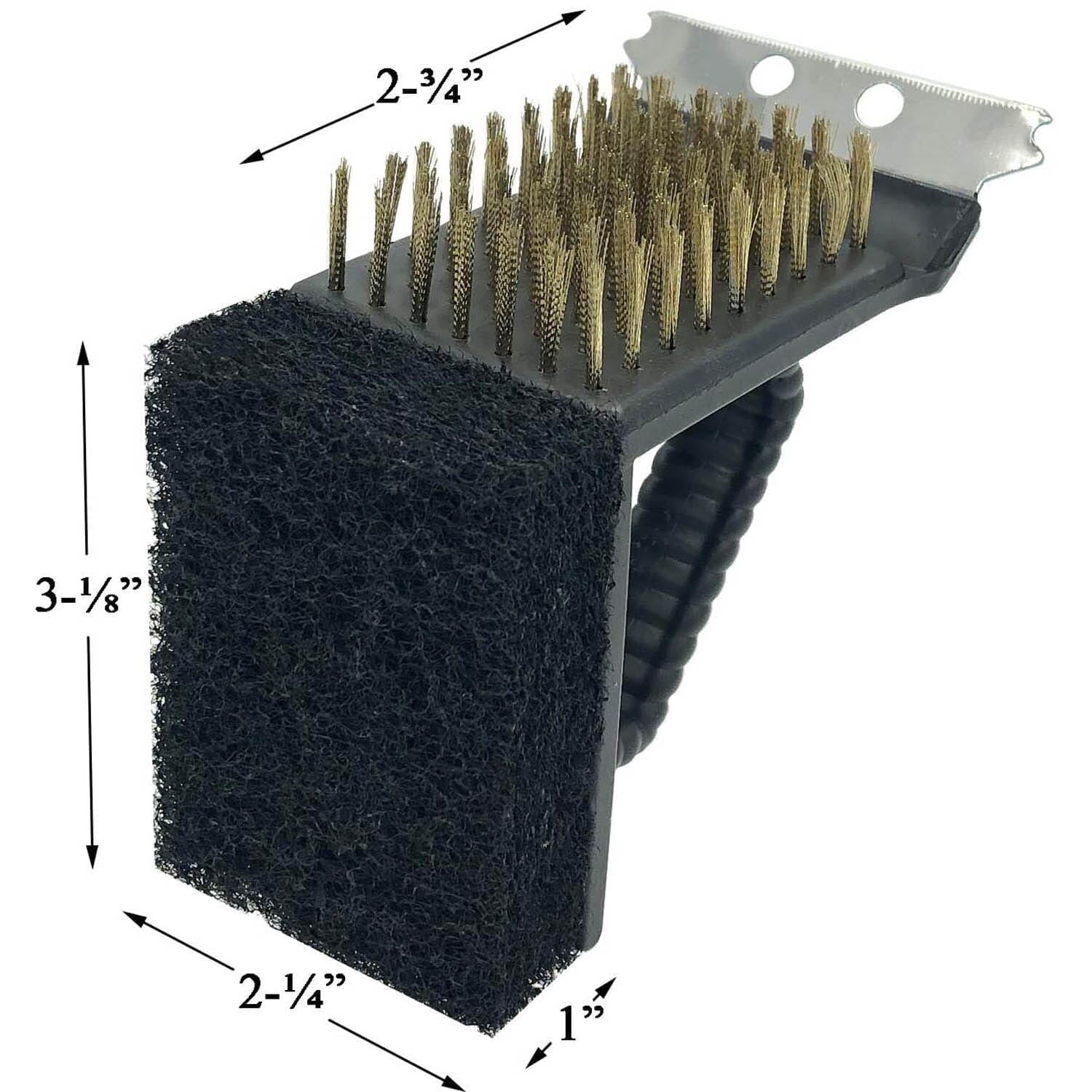 Grill Parts For Less All Purpose 3 in 1 Grill Brush