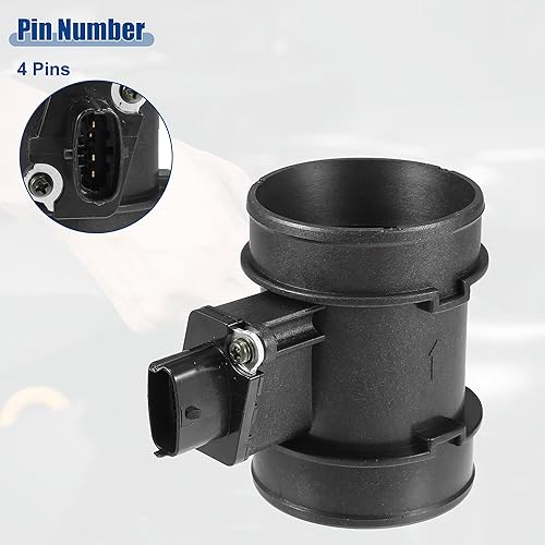 Miniatura 6 de ACROPIX Medidor de flujo de aire MAF con sensor de flujo de aire para OPEL ZAFIRA B 2005-2007 No.55350046 - Paquete de 1